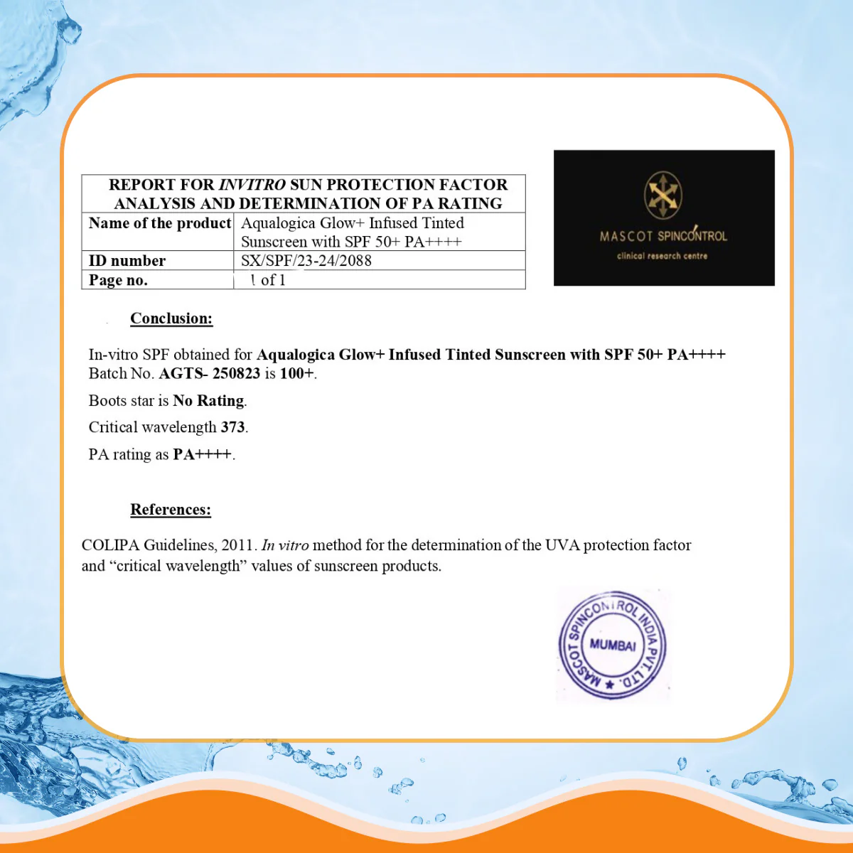 Glow+ Infused Tinted Sunscreen With Papaya & Vitamin C - Image 5