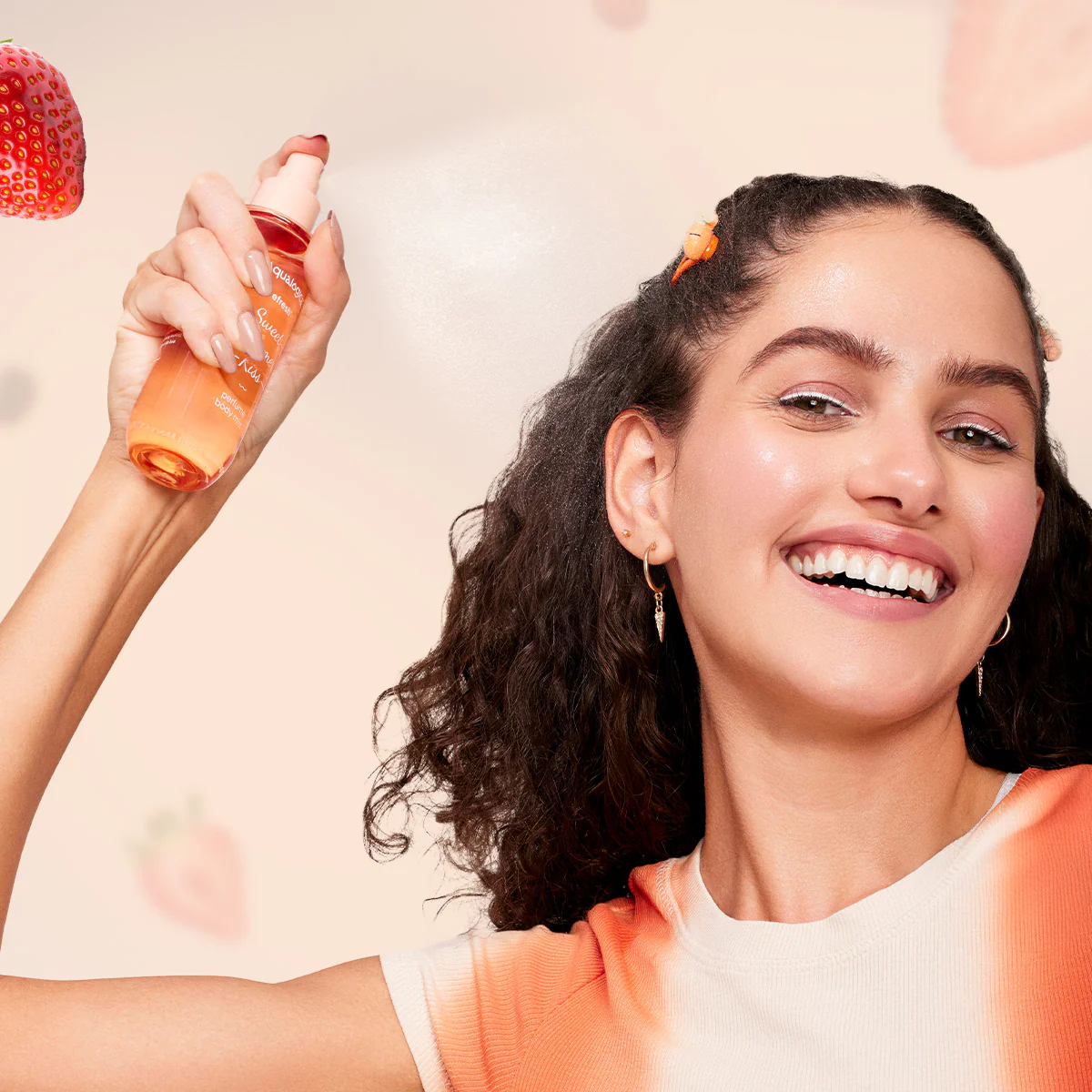 Refresh+ Sweet Summer Kiss Perfume Body Mist with Zemea and Hyaluronic Acid- 150 ml (Pack of 2) - Image 5
